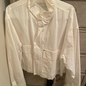 Oak + Fort Women’s White Jacket